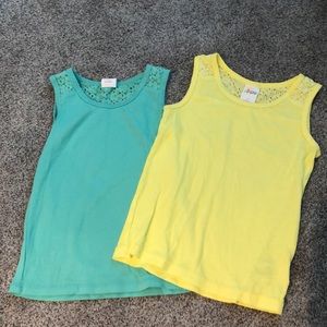Circo Lace Back Tanks
